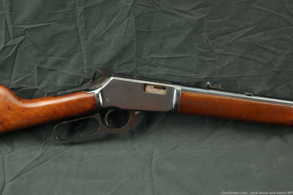 1st Year Winchester Model 9422M 9422-M .22 WMR Magnum Lever Rifle, 1972 C&R-img-4