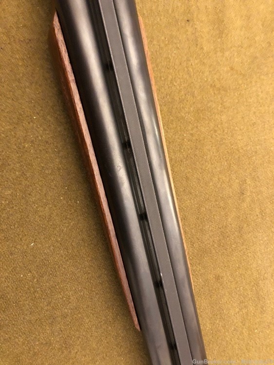 Savage Fox Model B-DL 12 gauge 2 3/4” vent rib shotgun barrels with forend -img-2