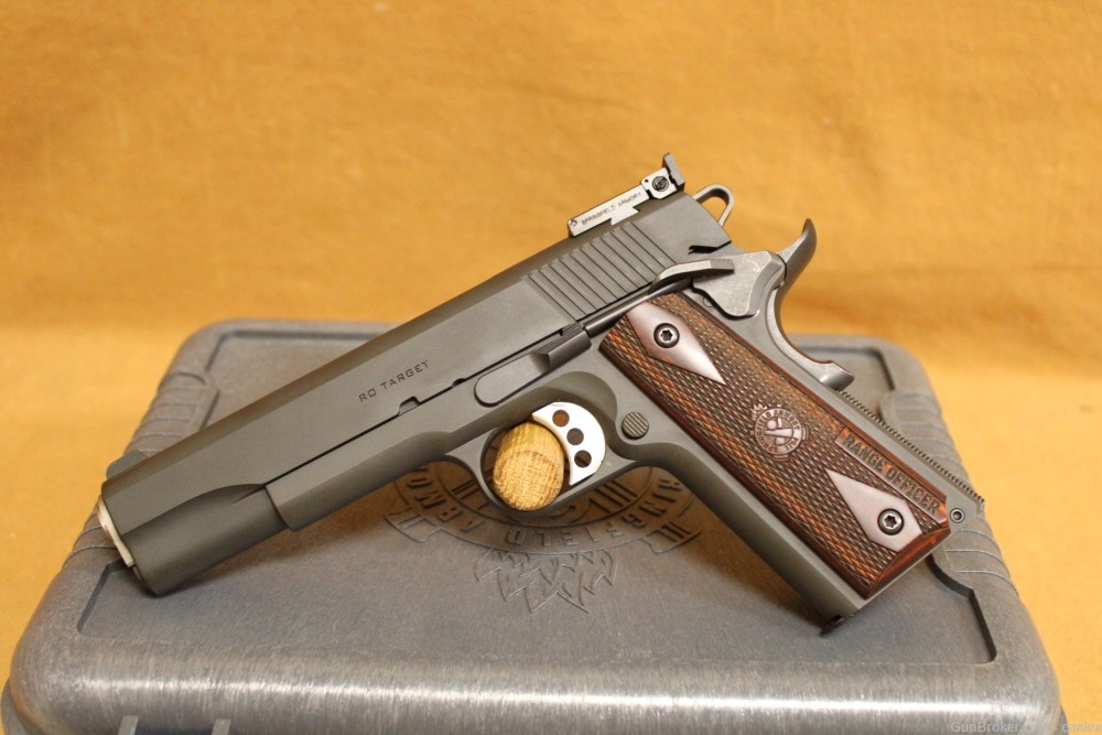 Springfield 1911 Range Officer .45 ACP Pistol, Black - PI9128L-img-1