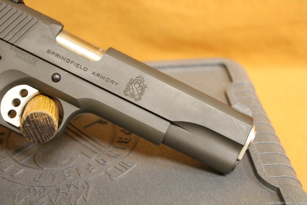 Springfield 1911 Range Officer .45 ACP Pistol, Black - PI9128L-img-7