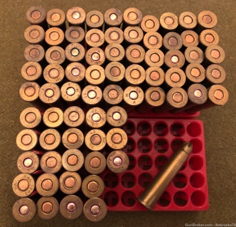 74 count .303 British blanks blank ammo 7.7x56r launcher parade noise movie-img-0