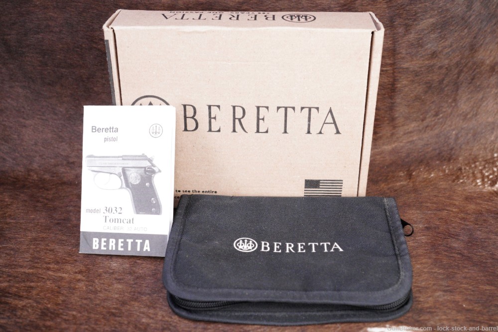 Beretta 3032 Tomcat J320500 .32 ACP SA/DA Stainless Inox Semi-Auto Pistol-img-17