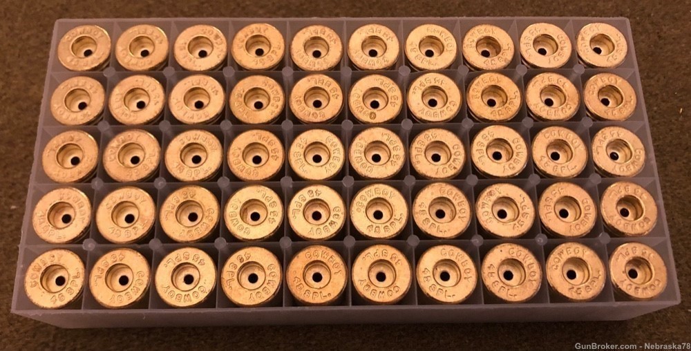 50 count new virgin unprimed Starline .45 Special Cowboy brass cases .455 -img-0