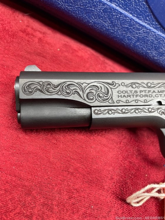 NIB Colt 1911 Government 45acp stunning Classic Scroll Engraved!-img-4
