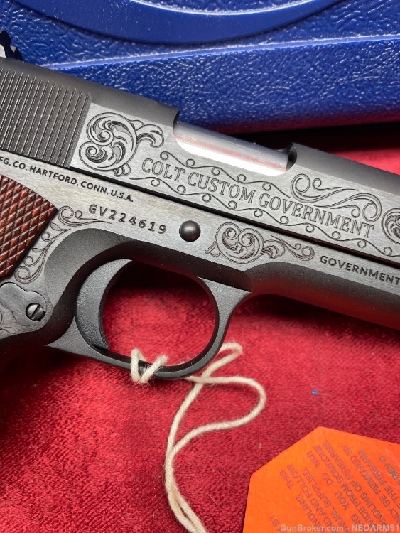 NIB Colt 1911 Government 45acp stunning Classic Scroll Engraved!-img-9