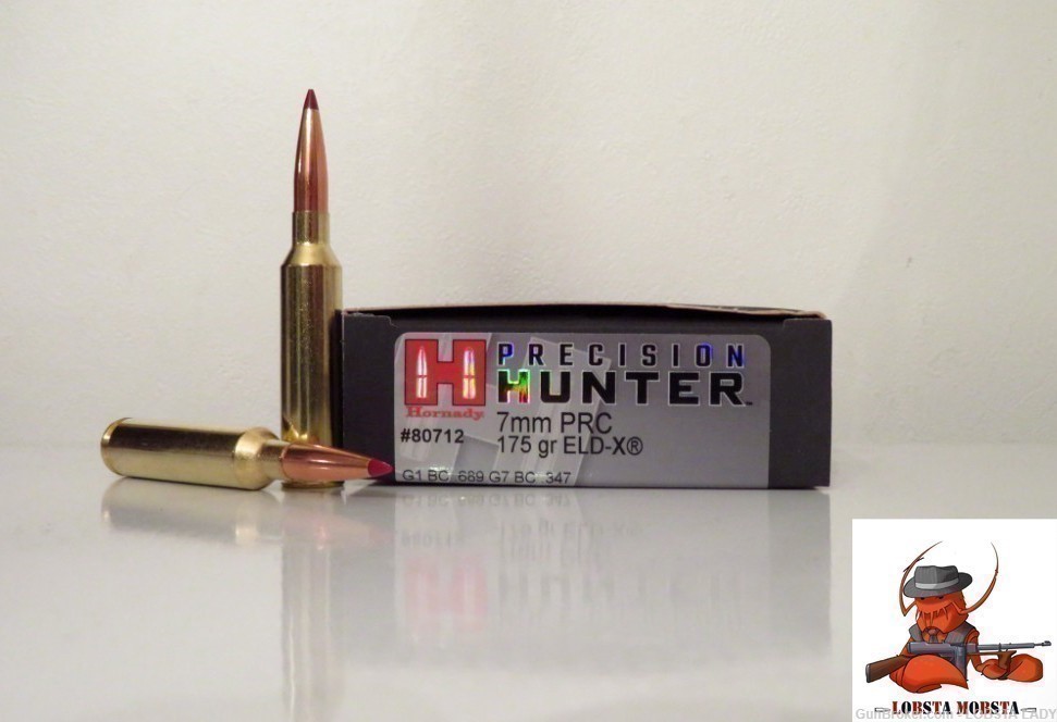 Hornady 7mm PRC 175gr ELD-X Precision Hunter 20 ROUNDS 80712-img-2
