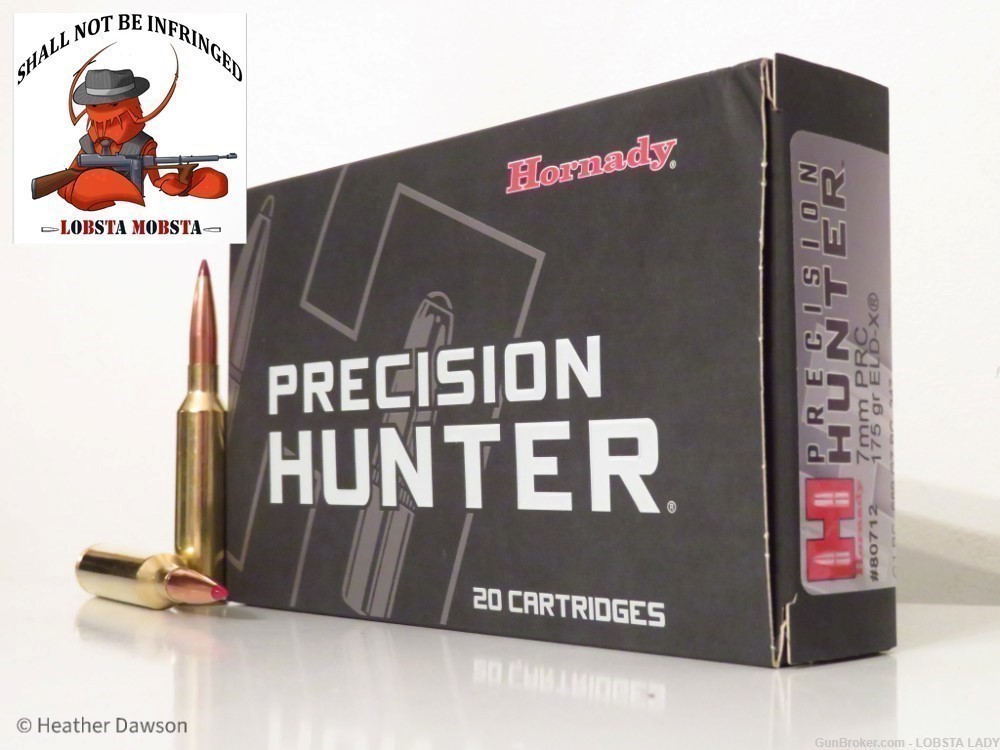 Hornady 7mm PRC 175gr ELD-X Precision Hunter 20 ROUNDS 80712-img-0