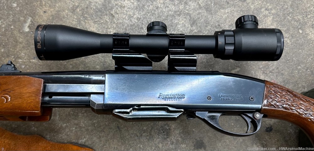 Remington 760 Gamemaster .30-06 *Basket Weave w/scope & sling*-img-13