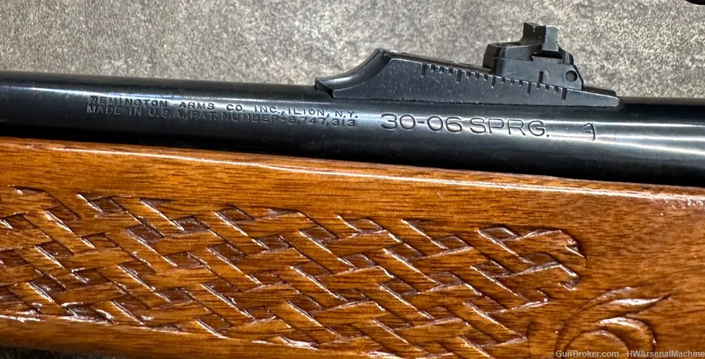 Remington 760 Gamemaster .30-06 *Basket Weave w/scope & sling*-img-3