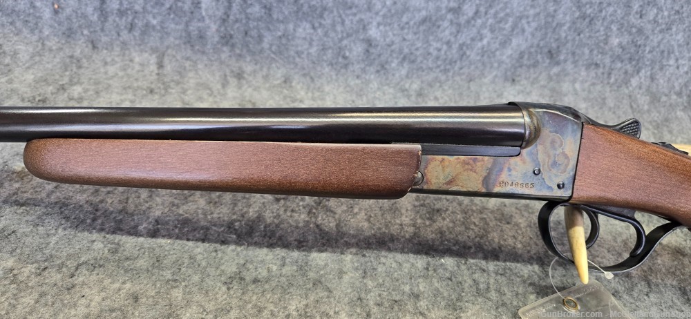 Springfield 511 20 ga 28" 3" Side by Side Shotgun | Cased colors! -img-2