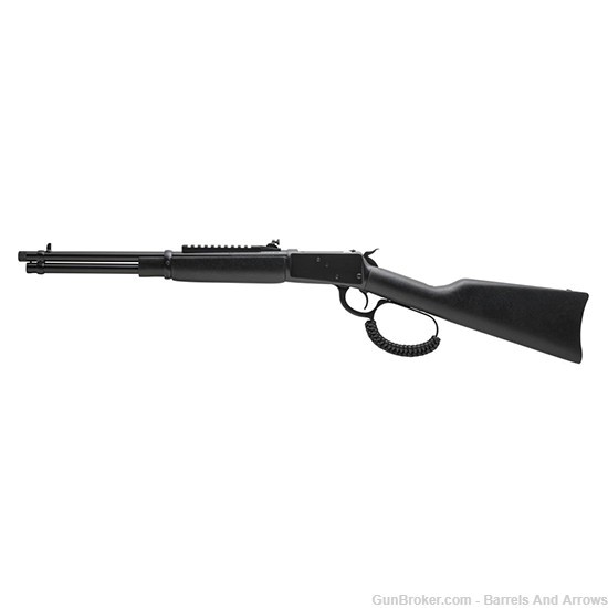 Rossi 920441613-TB R92 Triple Black Lever Action Rifles, 44 Mag, 16.8" Bbl,-img-0