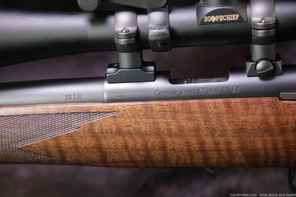 Cooper Montana 57-M Classic 57M .22 LR 24" Box Magazine Bolt Action Rifle-img-23