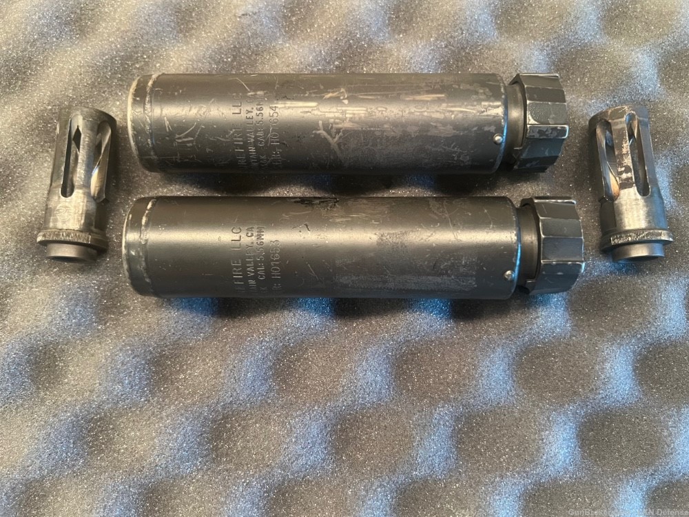 Surefire FA556k Suppressors with 212 CTN FH and Sequential S/N - Rare-img-0