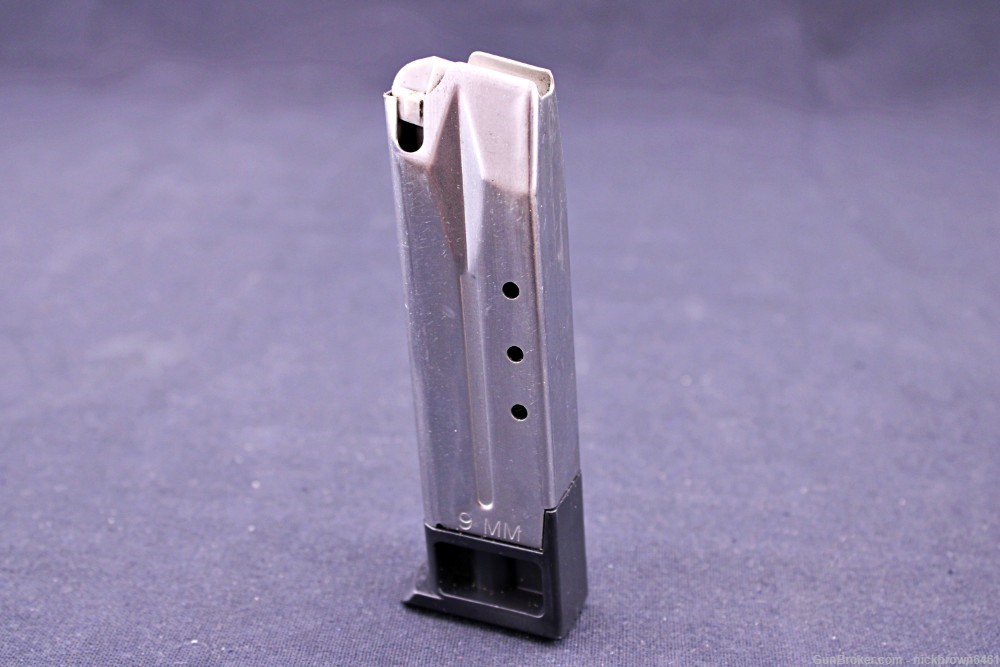 RUGER P95DC 9MM 3.9" STAINLESS STEEL DECOCKER FACTORY BOX 2 MAGAZINES -img-16