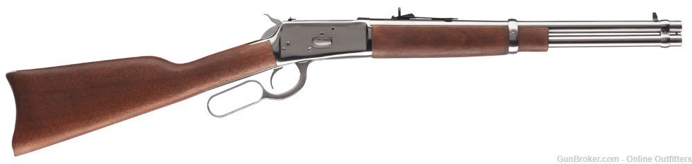Rossi R92 Carbine 45 Colt 16" 8+1 Round Barrel Brazilian Hardwood Stock-img-0