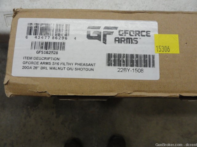 GForce Arms S16 Filthy Pheasant O/U 20ga 28" GFS162028-img-0