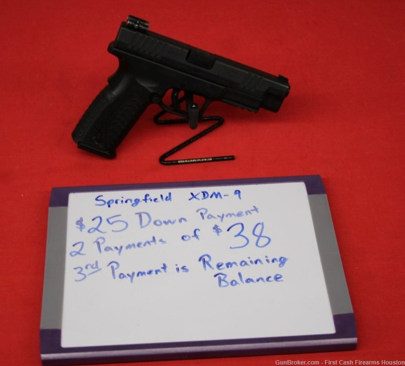 Springfield, XDM-9, 9mm, Used, LAYAWAY TODAY-img-1