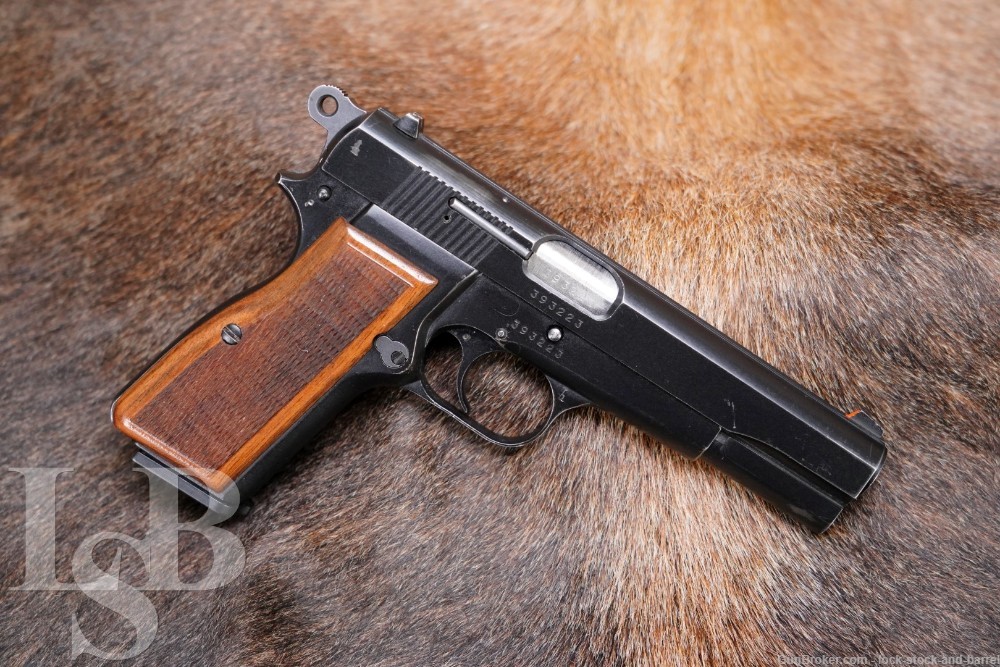 FM Argentina Browning Hi-Power 9mm Luger Semi-Automatic Pistol, 1990's-img-0