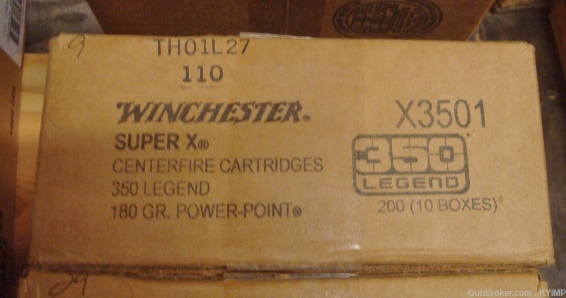 60 Winchester .350 LEGEND POWER POINT 180 grain New ammunition X3501-img-4