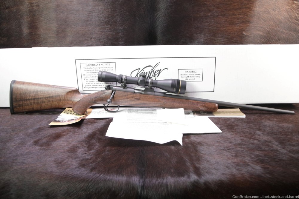 Kimber Model 22 Classic .22 LR Box Mag Bolt Action Rifle & Scope-img-7
