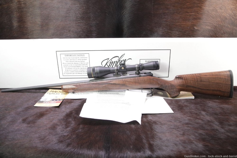Kimber Model 22 Classic .22 LR Box Mag Bolt Action Rifle & Scope-img-8