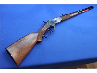 Winchester Model 1873 Deluxe Rifle 357MAG 24" 1/2 Octagon Case Color 73 DLX