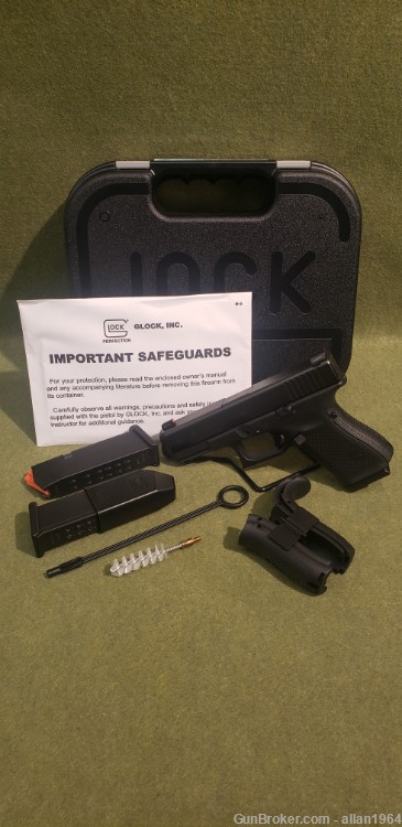 Glock 19M FBI Contract Gun 9mm 15 Round NIB UM195F33A USA Made-img-0