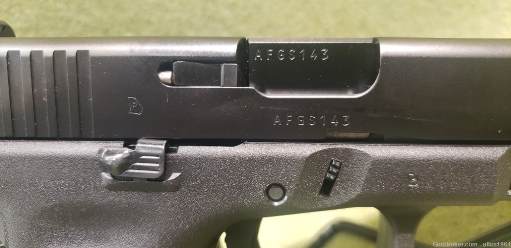 Glock 19M FBI Contract Gun 9mm 15 Round NIB UM195F33A USA Made-img-4