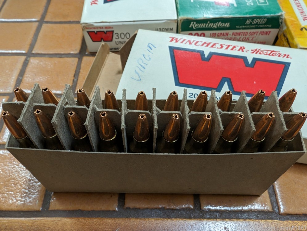 200 rounds reloaded 300 Winchester Mag + brass-img-5