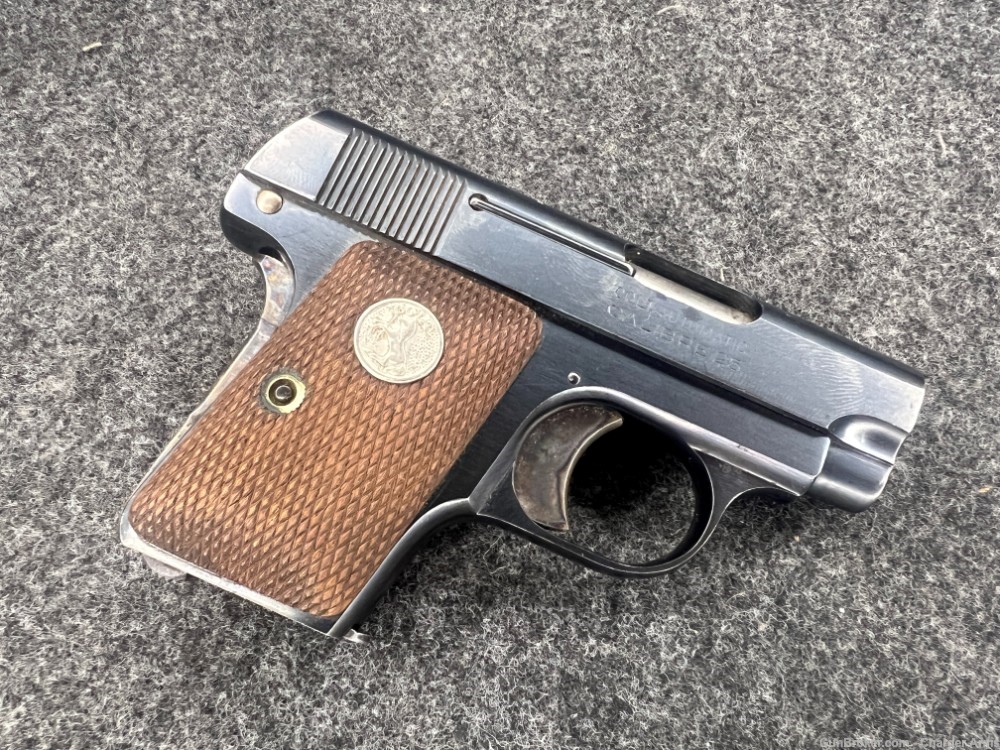 Colt 1908 Pocket Vest Pistol M1908 .25 ACP 1935-img-0