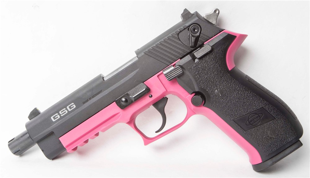 SG FireFly 22 LR 10+1 4.90 Pistol Black/Pink-img-0