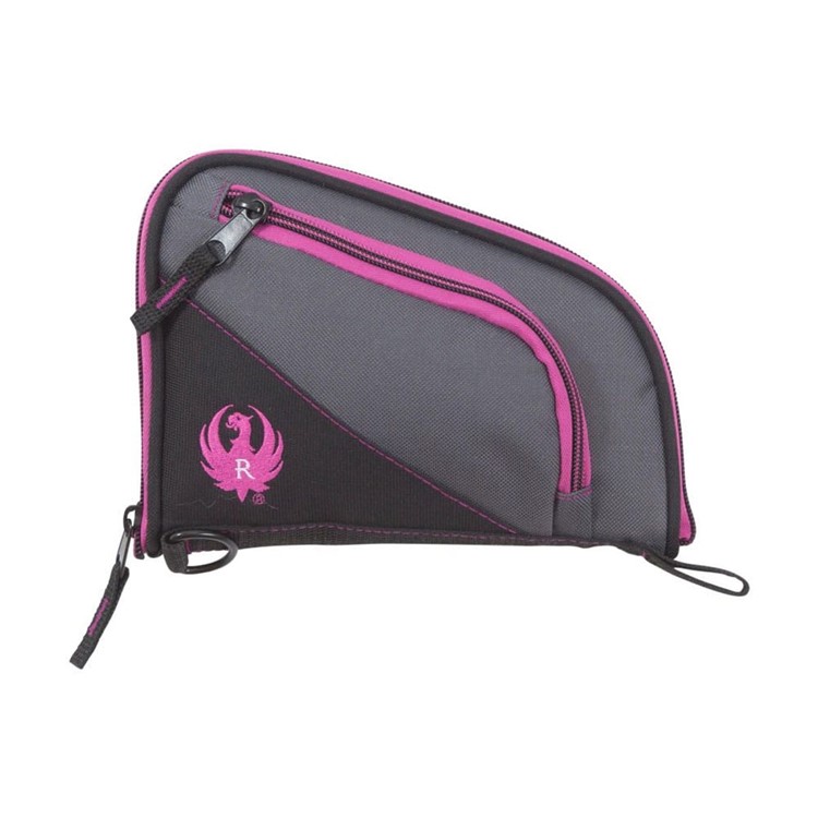 ALLEN COMPANY Ruger Tucson Womens Handgun Case, Gray/Orchid, 8 (27409)-img-1