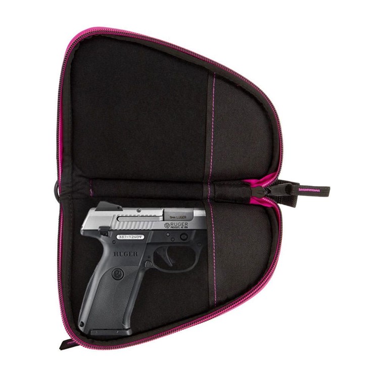 ALLEN COMPANY Ruger Tucson Womens Handgun Case, Gray/Orchid, 8 (27409)-img-4