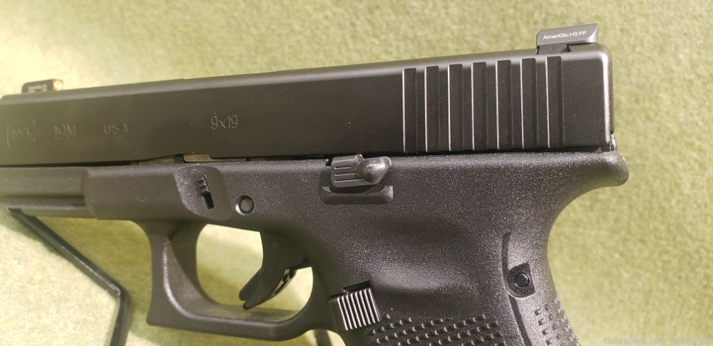 Glock 19M FBI Contract Gun 9mm 15 Round NIB UM1950333 USA Made-img-6