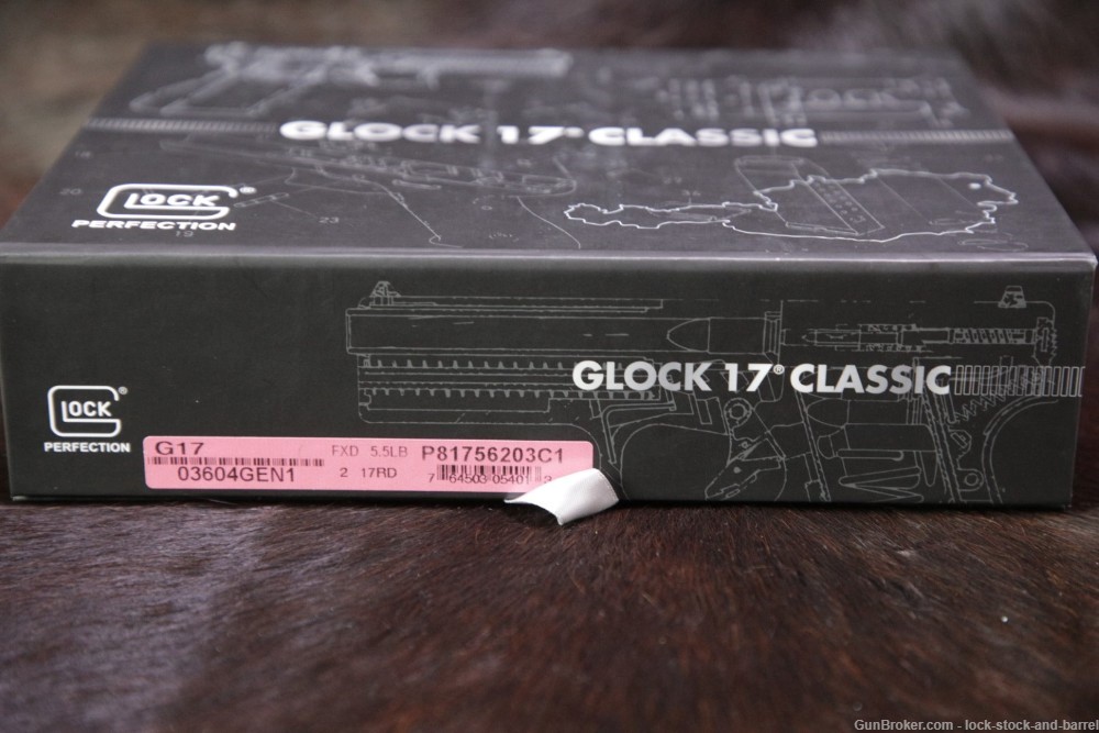 Glock Model 17 Classic G17 Gen 1 9mm Striker Fired Semi Auto Pistol, NO CA -img-21