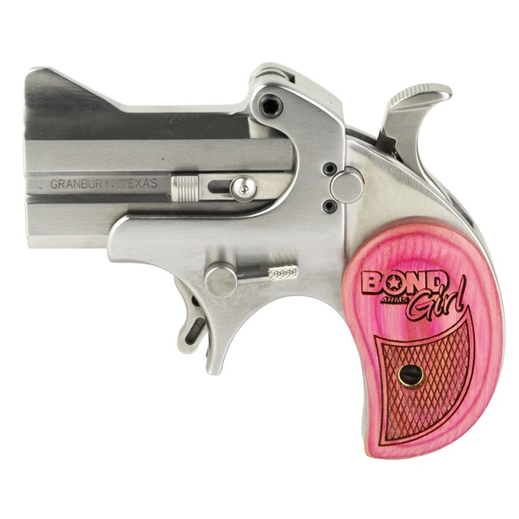 Bond Arms Girl Mini, Derringer, 357 Magnum/38 Special, 2.5", Steel, 2 Rds-img-1