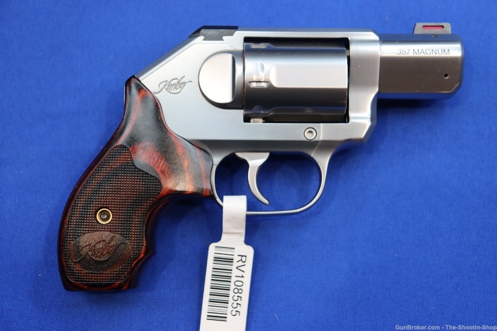 Kimber K6S Deluxe Carry Revolver 357 MAG 2" K6 Stainless 357MAG DCR Wood DA-img-7