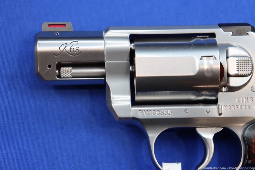 Kimber K6S Deluxe Carry Revolver 357 MAG 2" K6 Stainless 357MAG DCR Wood DA-img-14