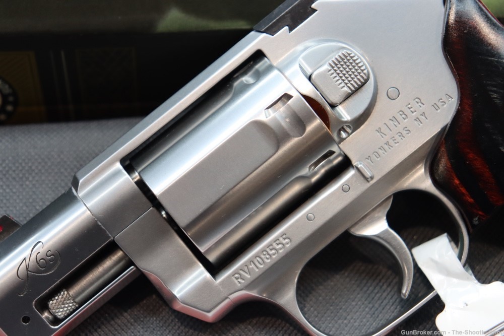 Kimber K6S Deluxe Carry Revolver 357 MAG 2" K6 Stainless 357MAG DCR Wood DA-img-4
