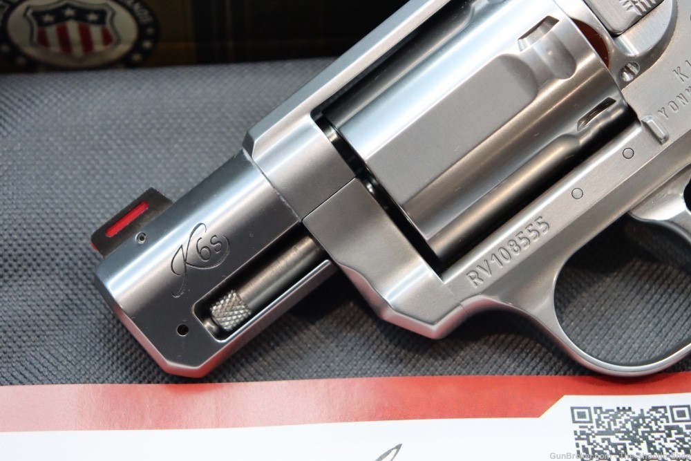 Kimber K6S Deluxe Carry Revolver 357 MAG 2" K6 Stainless 357MAG DCR Wood DA-img-3