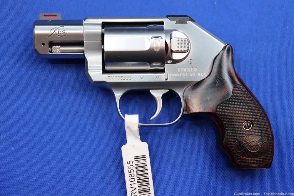 Kimber K6S Deluxe Carry Revolver 357 MAG 2" K6 Stainless 357MAG DCR Wood DA-img-13