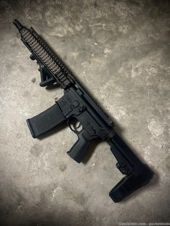 Daniel Defense DDM4 MK18 Pistol - BE Meyers FH - SB Brace - Midwest Ind-img-1