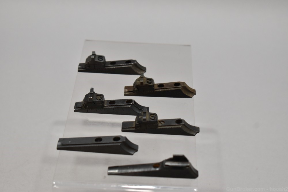 Small Lot 6 Pcs Remington 742 Front & Rear Iron Sights READ 740 7400 760-img-3