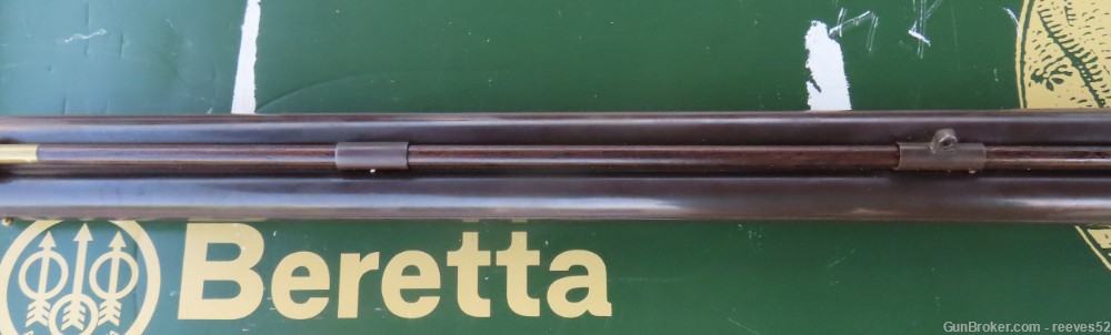 BERETTA Tricentennial Model 1000 OVER/UNDER Percussion Shotgun - Rare-img-2