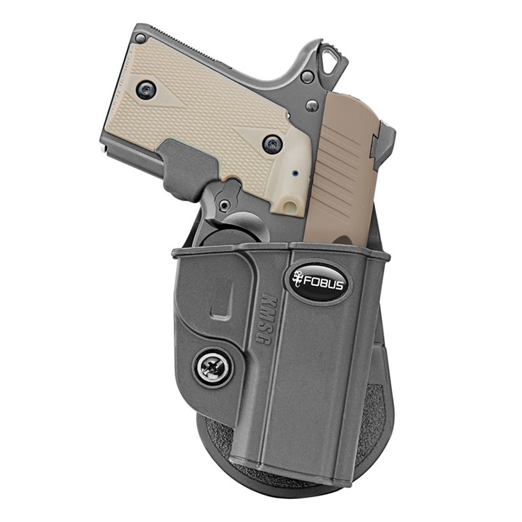 FOBUS Evolution Concealed Carry RH Paddle Holster For Kimber Micro 9mm-img-3