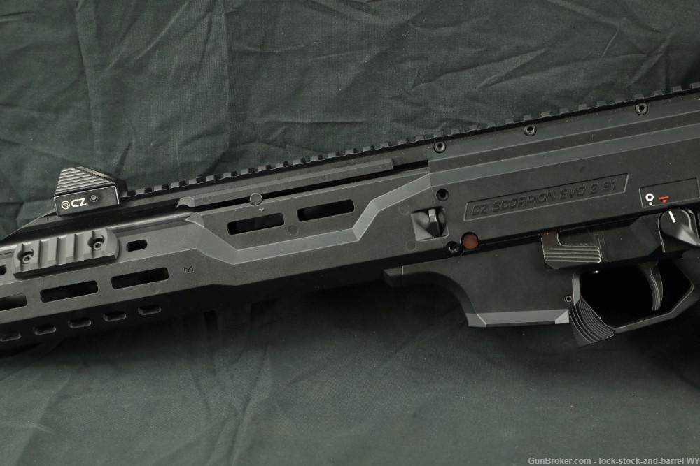 Czech CZ-USA CZ Scorpion EVO 3 S1 Carbine 16” 9mm Semi-Auto Rifle PCC, 2017-img-10
