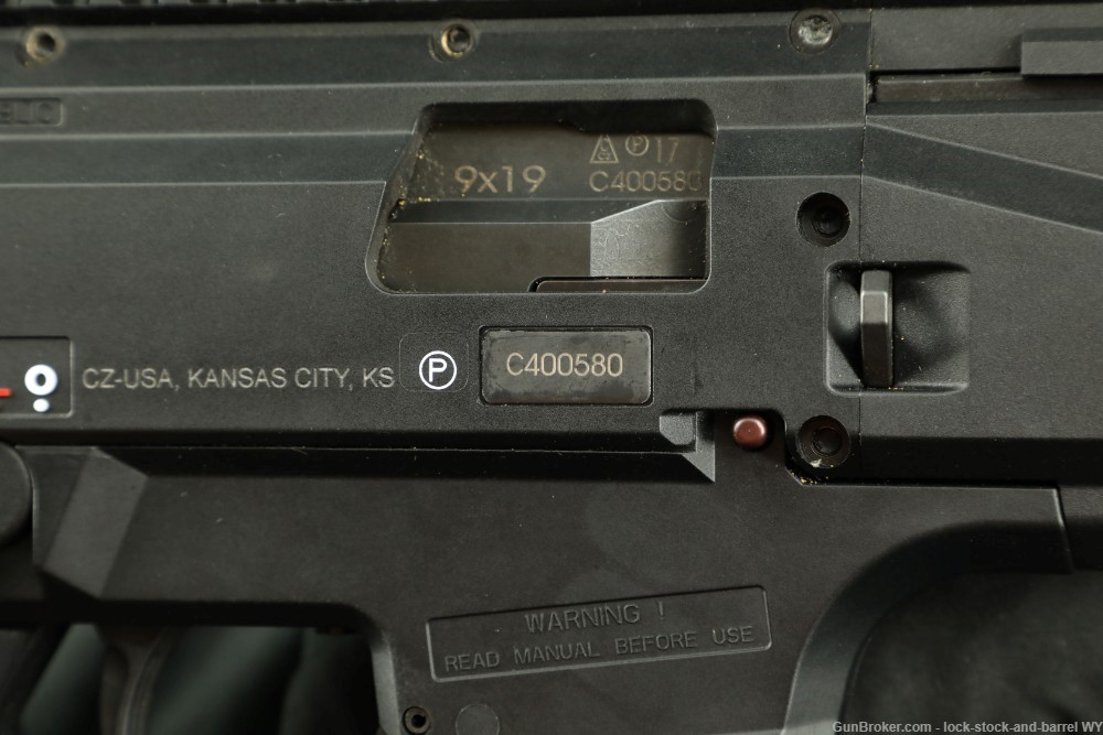 Czech CZ-USA CZ Scorpion EVO 3 S1 Carbine 16” 9mm Semi-Auto Rifle PCC, 2017-img-26