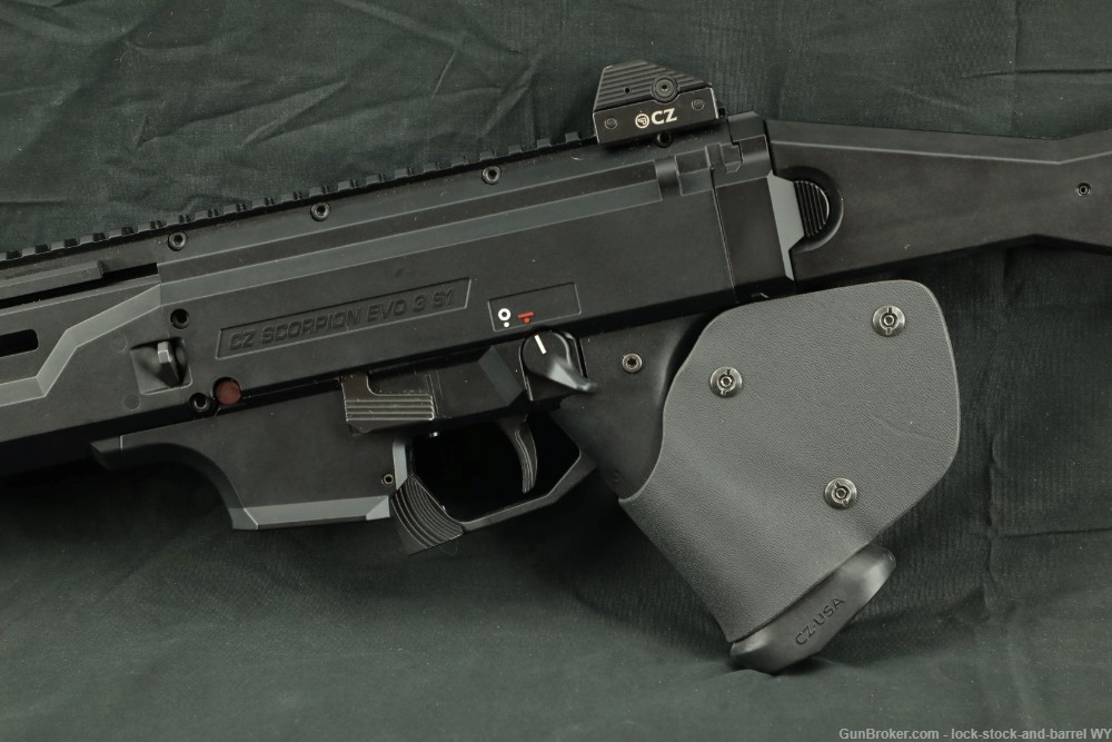 Czech CZ-USA CZ Scorpion EVO 3 S1 Carbine 16” 9mm Semi-Auto Rifle PCC, 2017-img-11