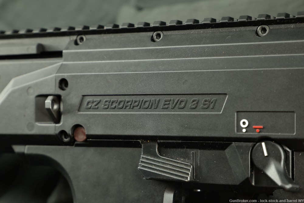Czech CZ-USA CZ Scorpion EVO 3 S1 Carbine 16” 9mm Semi-Auto Rifle PCC, 2017-img-31