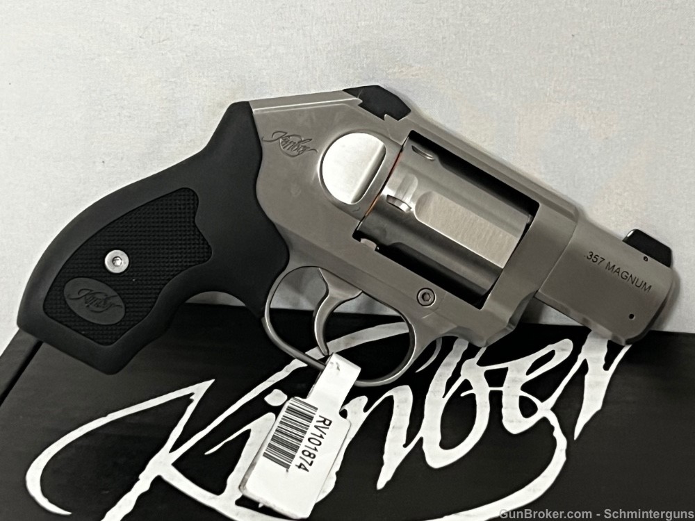 Kimber K6s Stainless 357 Mag 2" Barrel CA compliant revolver -img-1